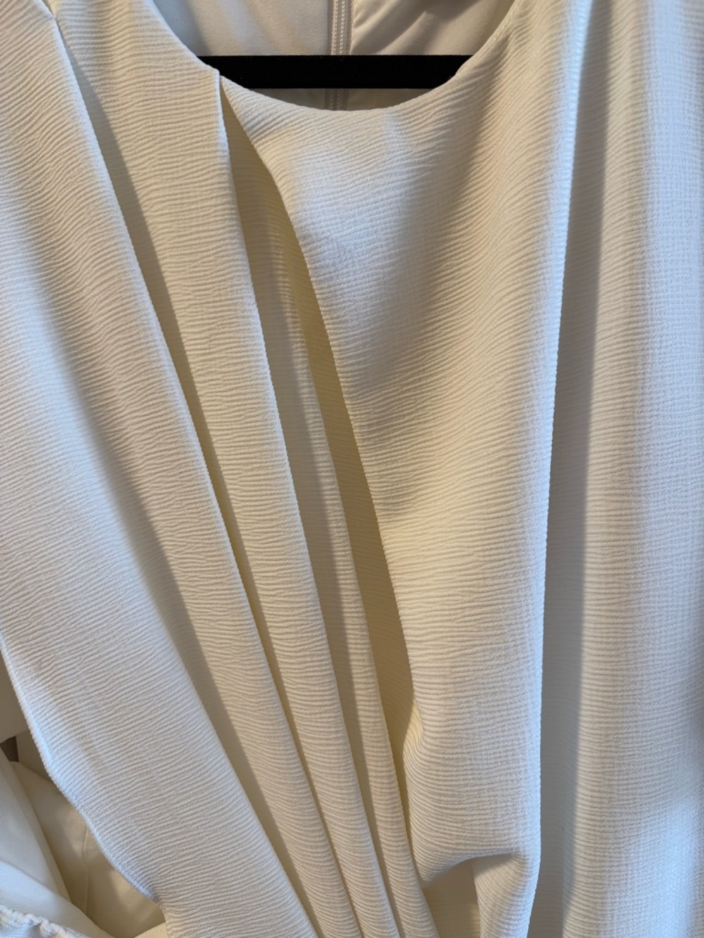 ASOS WHITE Drape Side Cutout Jumpsuit - White / US 10 UK 14 $150 (5726804) - Picture 3 of 5